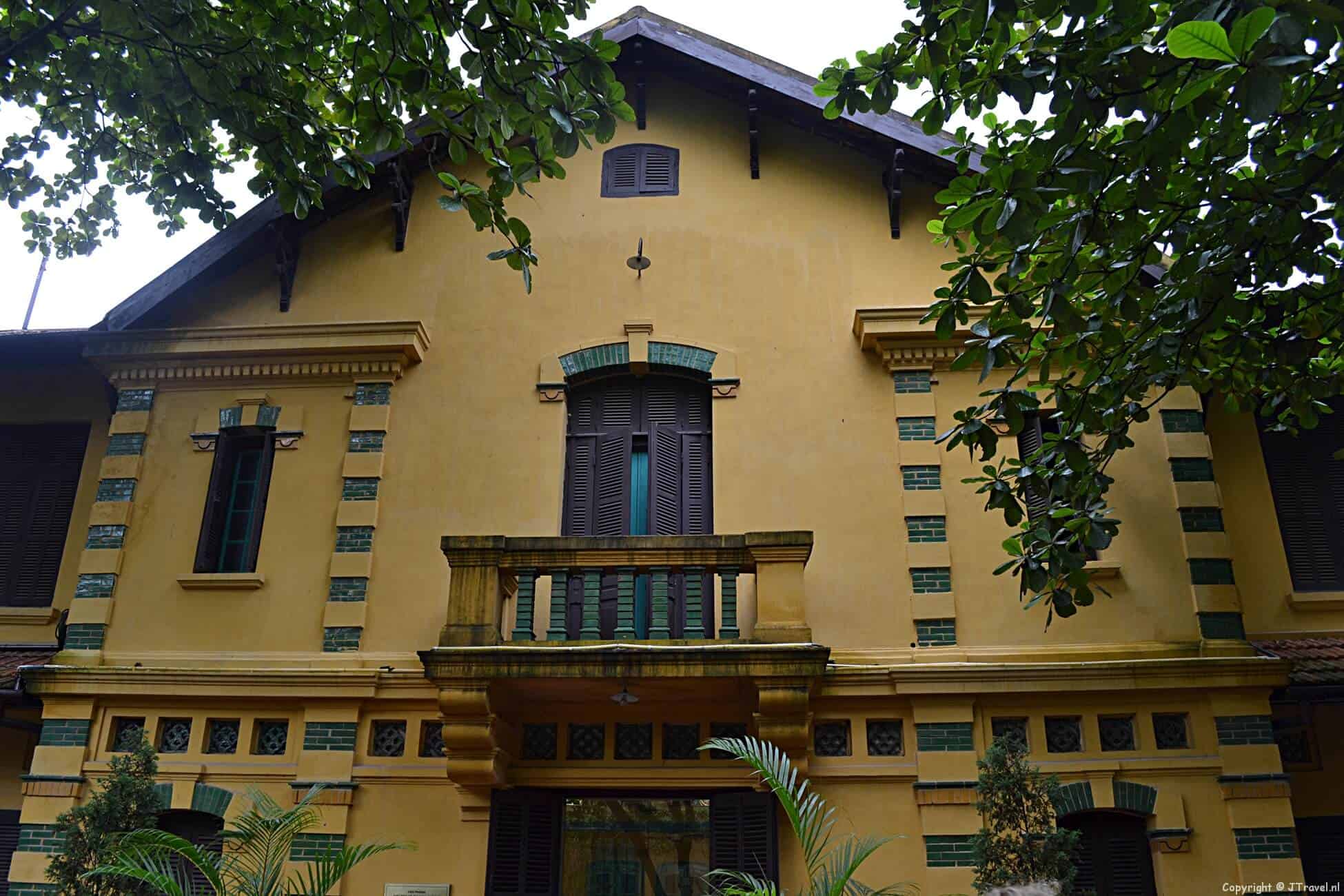 Huis van oom Ho in Hanoi