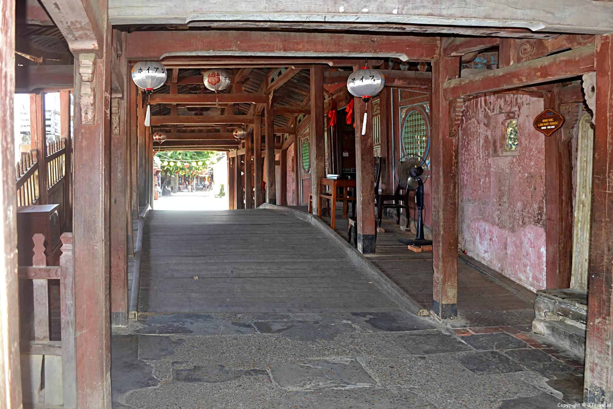 Japanse Brug in Hoi An in Vietnam