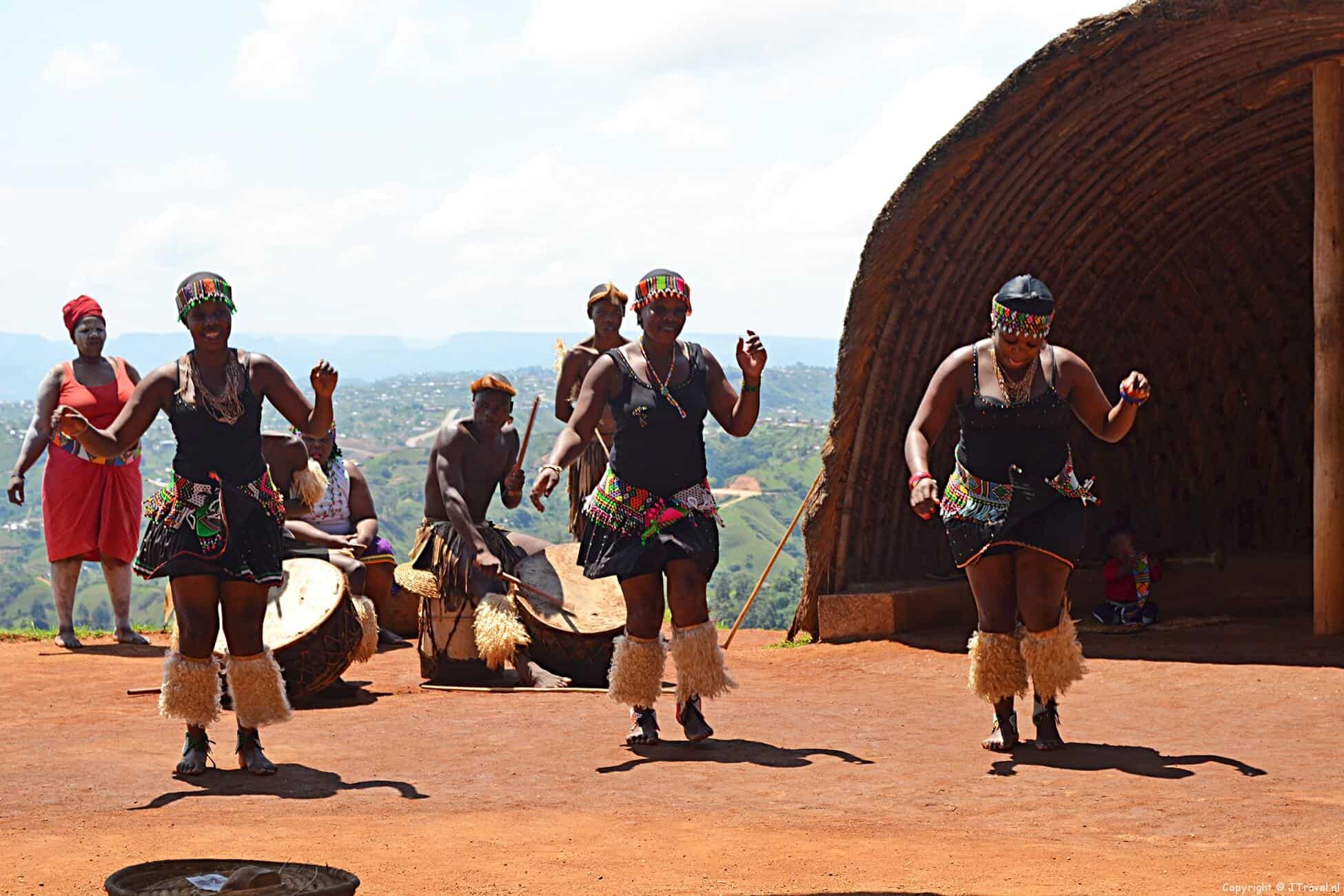 Vallei van 1.000 heuvels in Zuid-Afrika