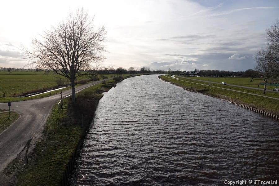 Omgelegde Hoogeveense Vaart tijdens de 22e etappe van het Westerborkpad / Copyright JTravel.nl