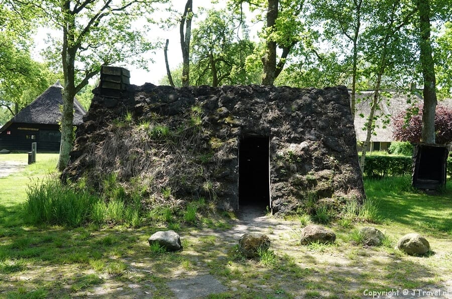 Plaggenhut in Echten tijdens de 24e etappe van het Westerborkpad / Copyright JTravel.nl