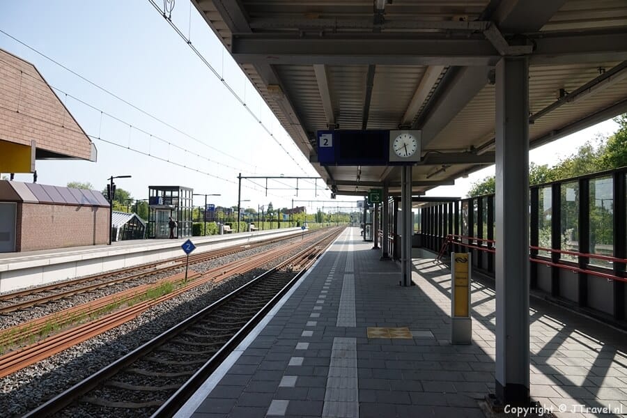Station Hoogeveen tijdens de 24e etappe van het Westerborkpad / Copyright JTravel.nl