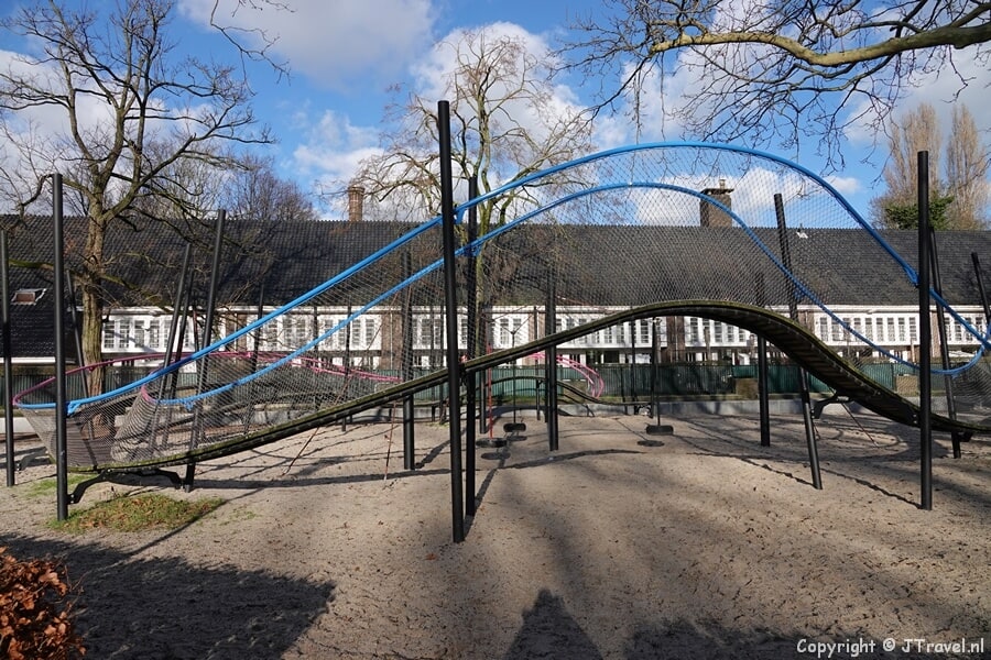 Voormalige Tweede Openluchtschool in Amsterdam tijdens mijn onderwijshistorische wandeling in het centrum van Amsterdam