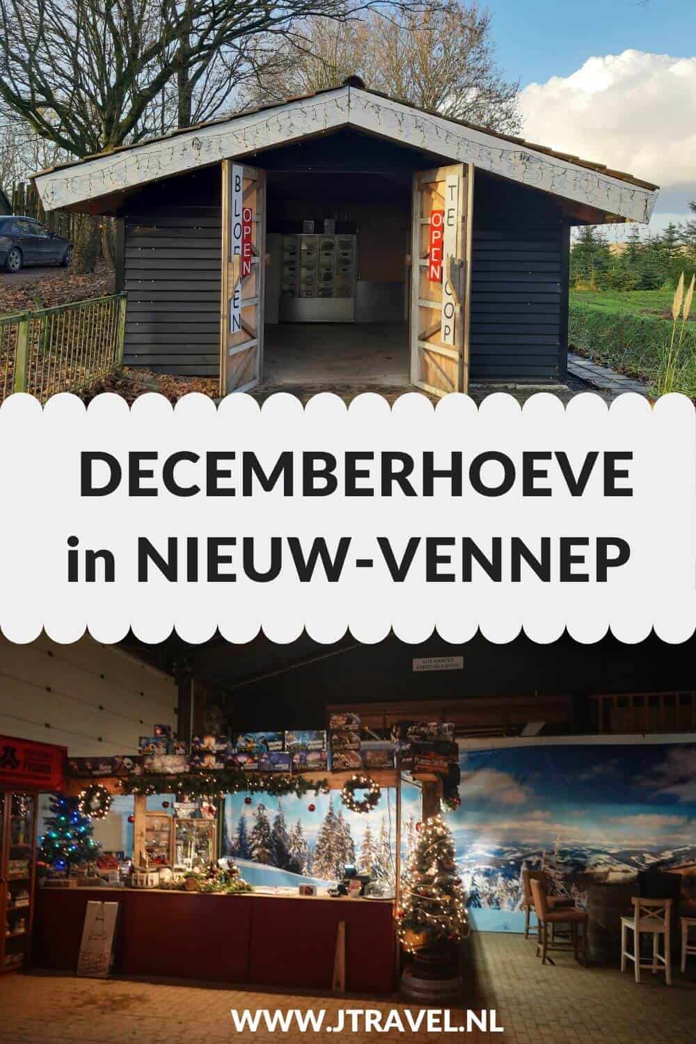 Bij de Decemberhoeve in Nieuw-Vennep mag u uw eigen kerstboom zagen. In de landbouwschuur is een uitgebreid assortiment kerstverlichting, kerstballen, kerstdorponderdelen in Dickenssfeer, kerststukken, kaarsen en accessoires te koop. Meer leest u in dit artikel. #decemberhoeve #nieuwvennep #haarlemmermeer #hotspot #jtravelblog #jtravel
