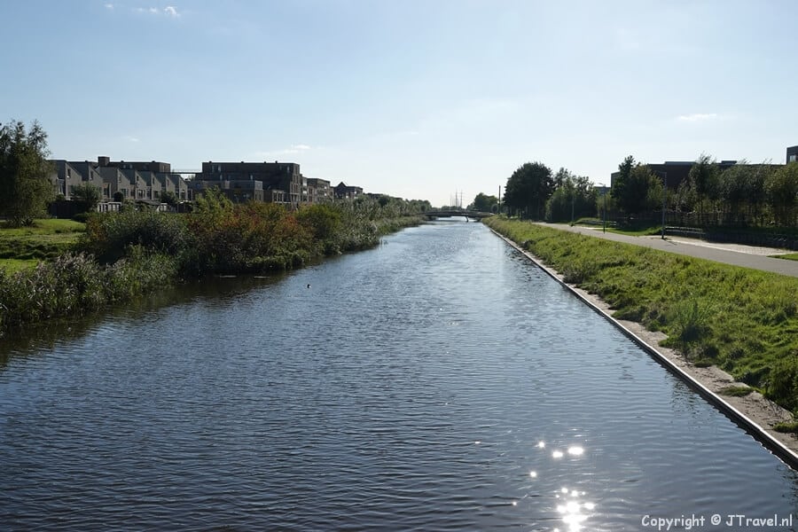 IJtocht tijdens mijn wandeling tussen Zwaanshoek en Hoofddorp