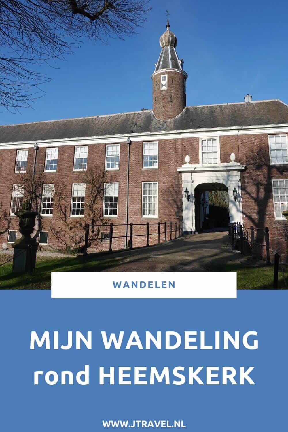 Ik maakte een wandeling rond de Buitenplaatsen van Heemskerk langs Kasteel Assumburg en Chateau Maquette. De wandelroute in het centrum van Heemskerk bij knooppunt 4. Wandelt u mee langs de buitenplaatsen rond Heemskerk? #buitenplaatsen #heemskerk #wandelnetwerknoordholland #jtravelblog #jtravel