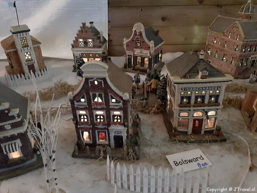 Kerstdorp Bolsward in de Decemberhoeve in Nieuw-Vennep