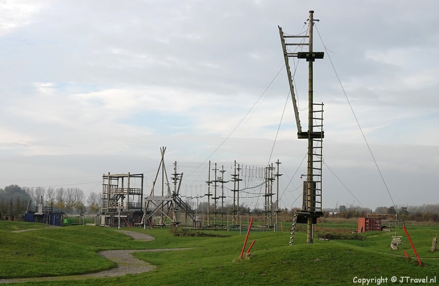 KLIMPARK21 tijdens mijn wandeling rond de Toolenburgerplas en door PARK21 in Hoofddorp