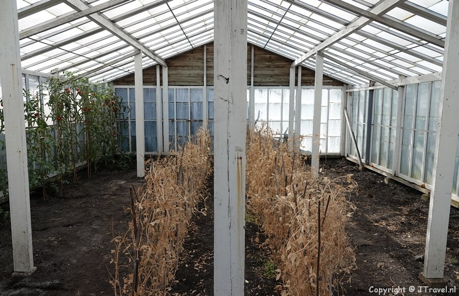 Noodkas in de Historische Tuin Aalsmeer in Aalsmeer