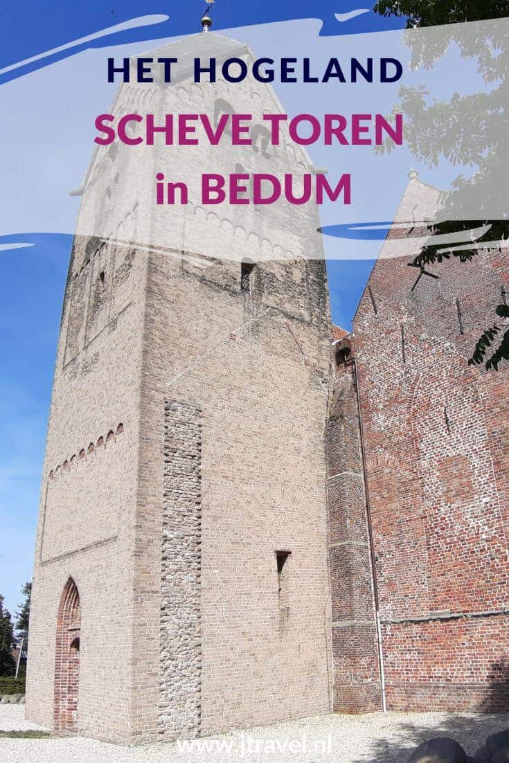 Ken je de Scheve Toren in Bedum? Deze mooie toren van de Walfriduskerk/Hervormde kerk staat in Bedum in de provincie Groningen. De Scheve Toren in Bedum is de scheefste toren van Nederland. De Scheve Toren staat schever dan de toren van Pisa/Italië. Meer lees je in dit artikel, #schevetoren #schaivetoren #bedum #jtravel #jtravelblog