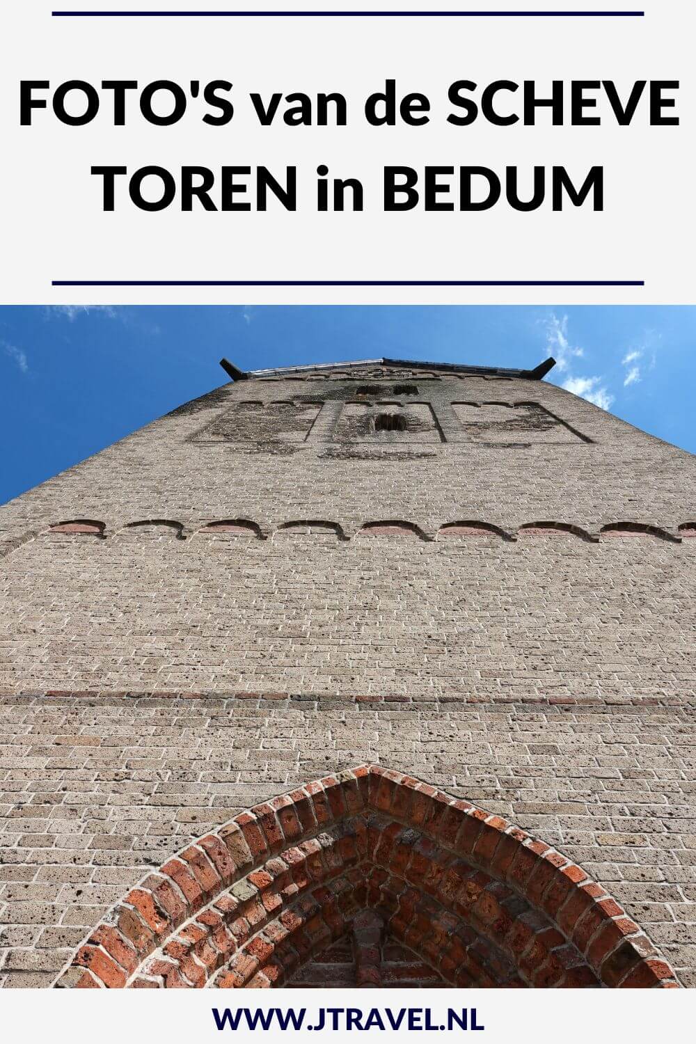 Ken je de Scheve Toren in Bedum? Deze mooie toren van de Walfriduskerk/Hervormde kerk staat in Bedum in de provincie Groningen. De Scheve Toren in Bedum is de scheefste toren van Nederland. De Scheve Toren staat schever dan de toren van Pisa/Italië. Mijn foto's zie je in dit artikel, #schevetoren #schaivetoren #bedum #jtravel #jtravelblog #fotos