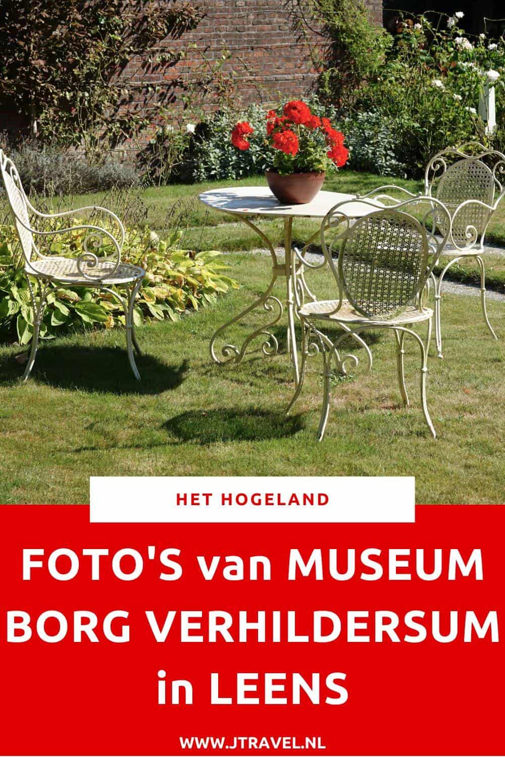 Museum Borg Verhildersum in het Groningse Leens is een landhuis dat als museum is ingericht en je kunt er het Arbeidershoeske, de boomgaard, het koetshuis, de tuinen achter de borg en Museumboerderij Welgelegen bezoeken. Mijn foto's zie je in dit artikel. #borgverhildersum #verhildersum #leens #museumtip #museum #museumkaart #jtravel #jtravelblog