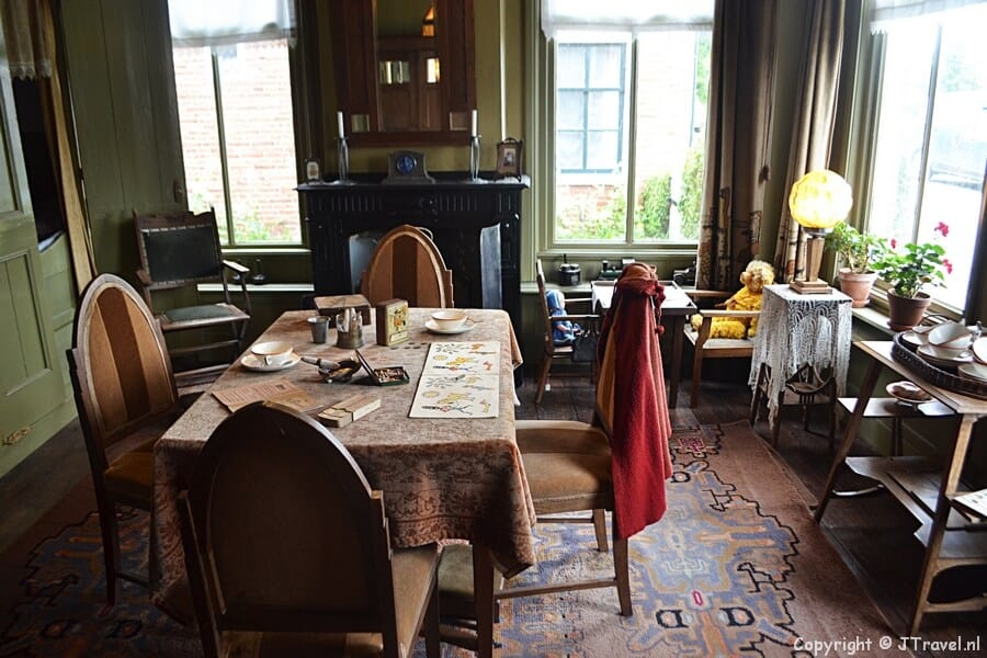 Het dijkhuis in het Openluchtmuseum Het Hoogeland in Warffum