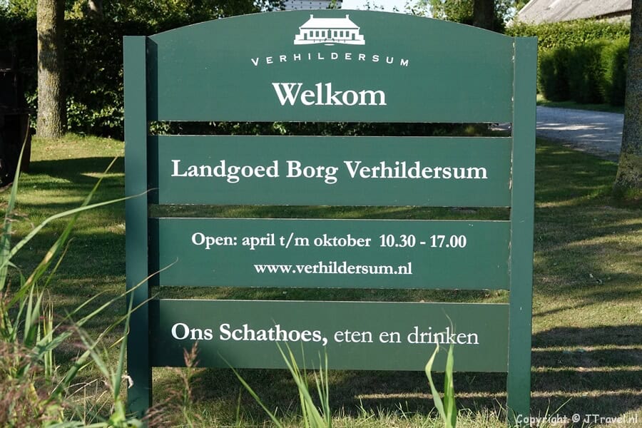 Welkom op Landgoed Borg Verhildersum in Leens