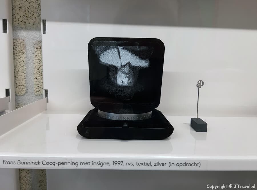 Penningen in Museum Beelden aan Zee in Den Haag/Scheveningen