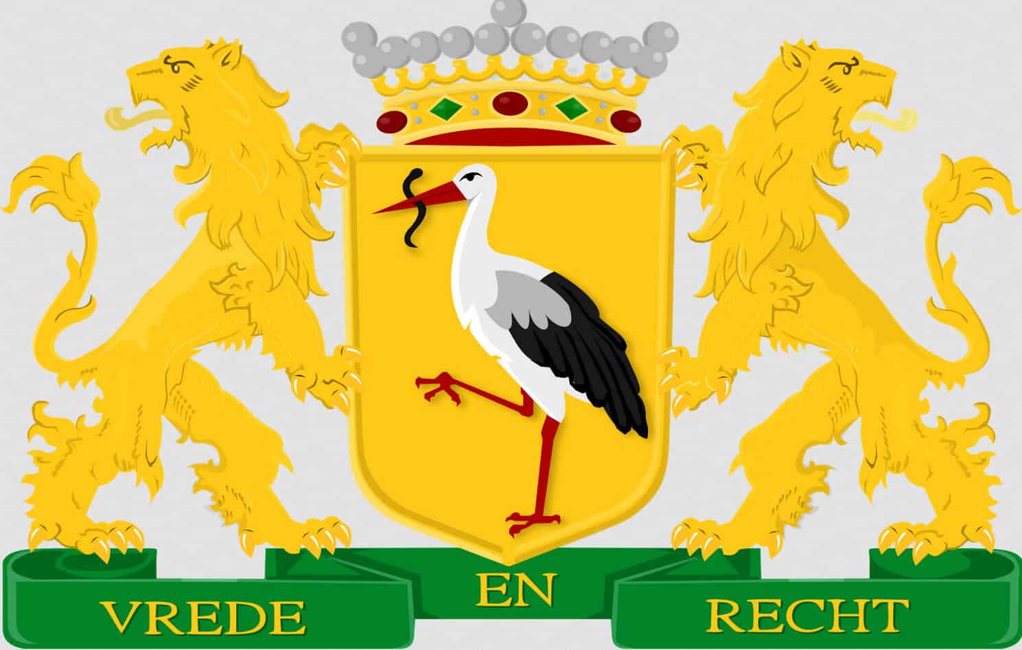 Het stadswapen van Den Haag