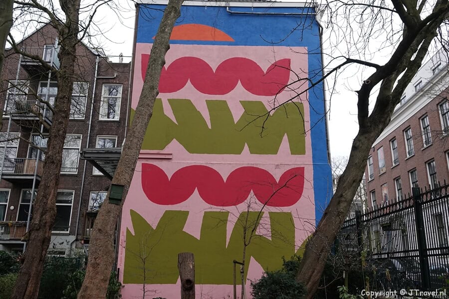 Street art van Floor Vloer tijdens mijn street art wandeling in het centrum van Rotterdam