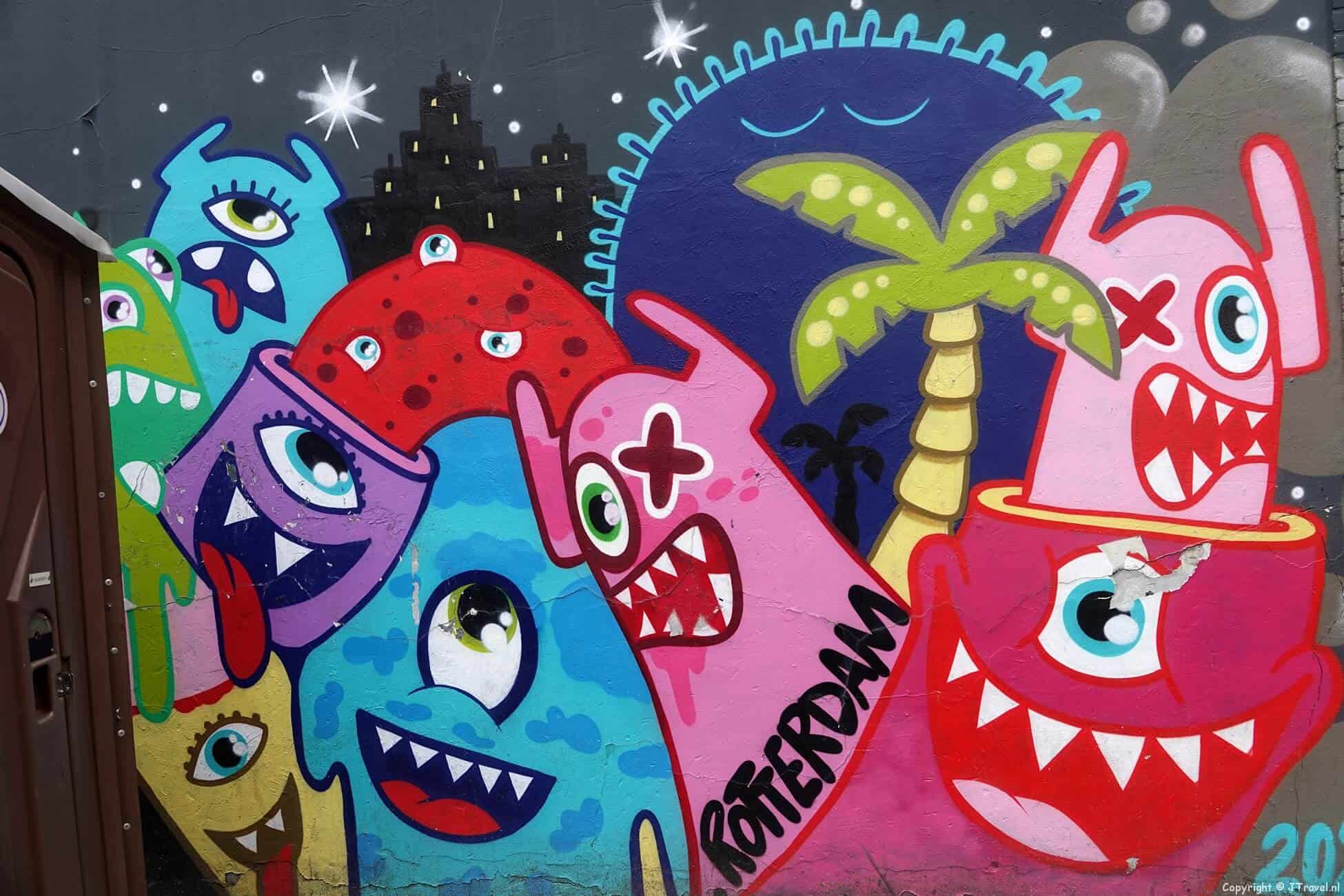 Mijn street art wandeling in het Oude Westen van Rotterdam