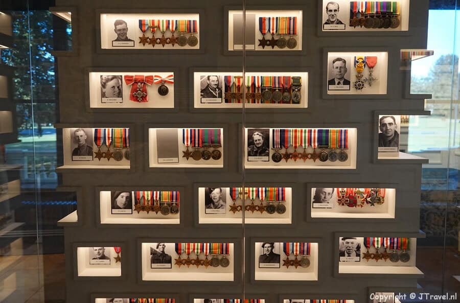 De Stiltekamer in het Airborne Museum at Hartenstein in Oosterbeek