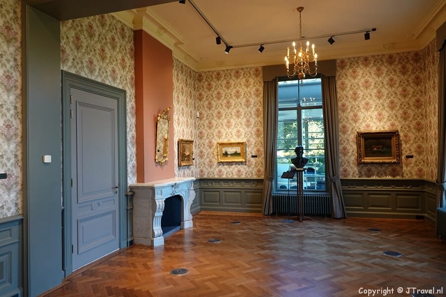 Villa Hartenstein in het Airborne Museum at Hartenstein in Oosterbeek