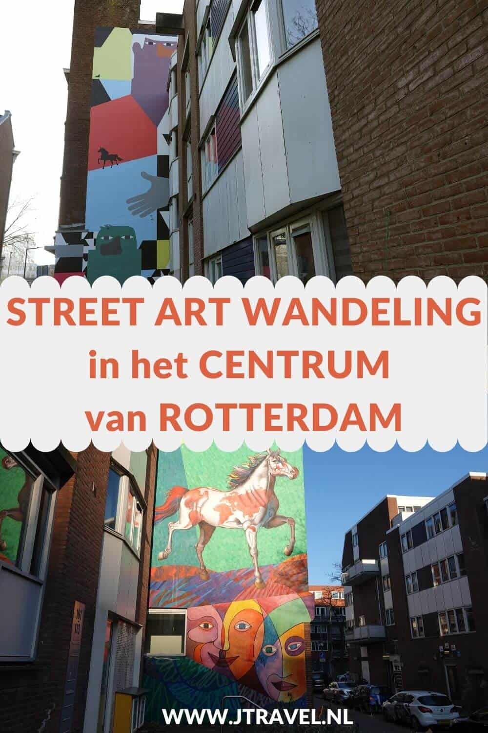 Ik maakte een wandeling langs de vele street art werken in het centrum van Rotterdam. In dit artikel lees je waar je de street art in het centrum van Rotterdam kunt vinden. #streetart #streetartrotterdam #rotterdam #jtravel #jtravelblog