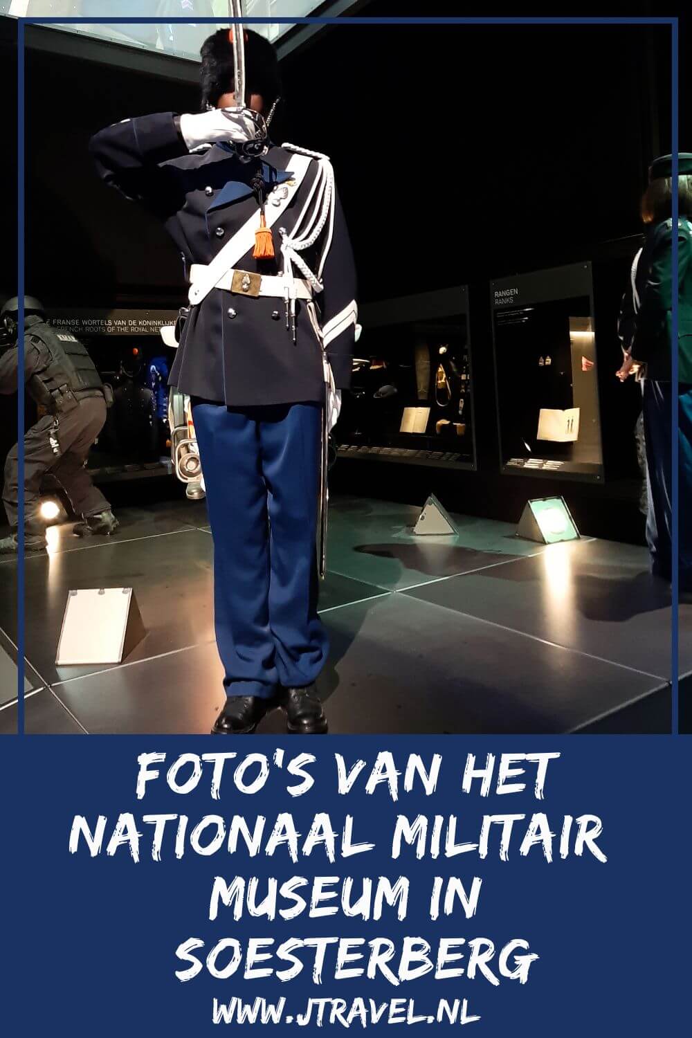 In het Nationaal Militair Museum wordt aandacht besteed aan de betekenis van de Nederlandse krijgsmacht in verleden, heden en toekomst. Je ziet voertuigen, vliegtuigen, uniformen, wapens en nog veel meer. Mijn foto's van het Nationaal Militair Museum in Soesterberg zie je in dit artikel. #nationaalmilitairmuseum #soesterberg #museum #museumkaart #jtravel #jtravelblog #fotos