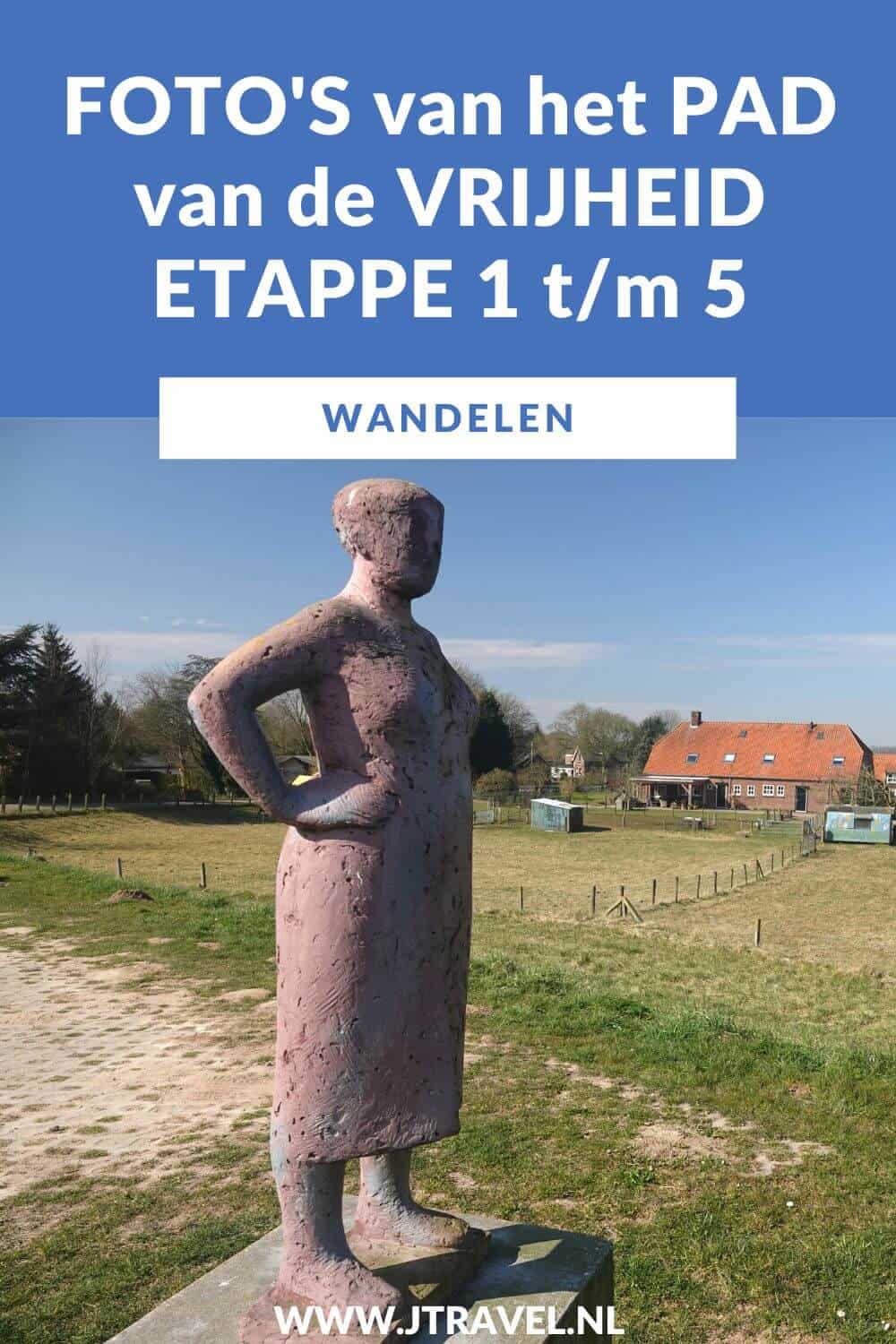 Mijn foto's van de eerste 5 etappes van het Pad van de Vrijheid. Deze vijf etappes lopen van Wageningen naar Driel. Mijn foto's zie je in dit artikel. Loop je mee? #padvandevrijheid #tweedewereldoorlog #oorlogsmonument #wageningen #rhenen #opheusden #herveld #valburg #driel #wandelen #hiken #jtravel #jtravelblog #fotos