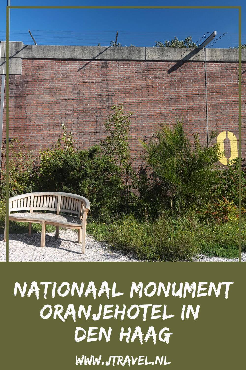 Het Nationaal Monument Oranjehotel herinnert de mensen aan de verzetsstrijders die hier tijdens de Tweede Wereldoorlog gevangen hebben gezeten. Zij hebben ingezet voor hun principes, voor geloof en rede, voor vrijheid en loyaliteit. 215 gevangenen zijn gefusilleerd op de Waalsdorpervlakte. Meer lees je in dit artikel. #nationaalmonumentoranjehotel #denhaag #museumtip #museumkaart #jtravel #jtravelblog