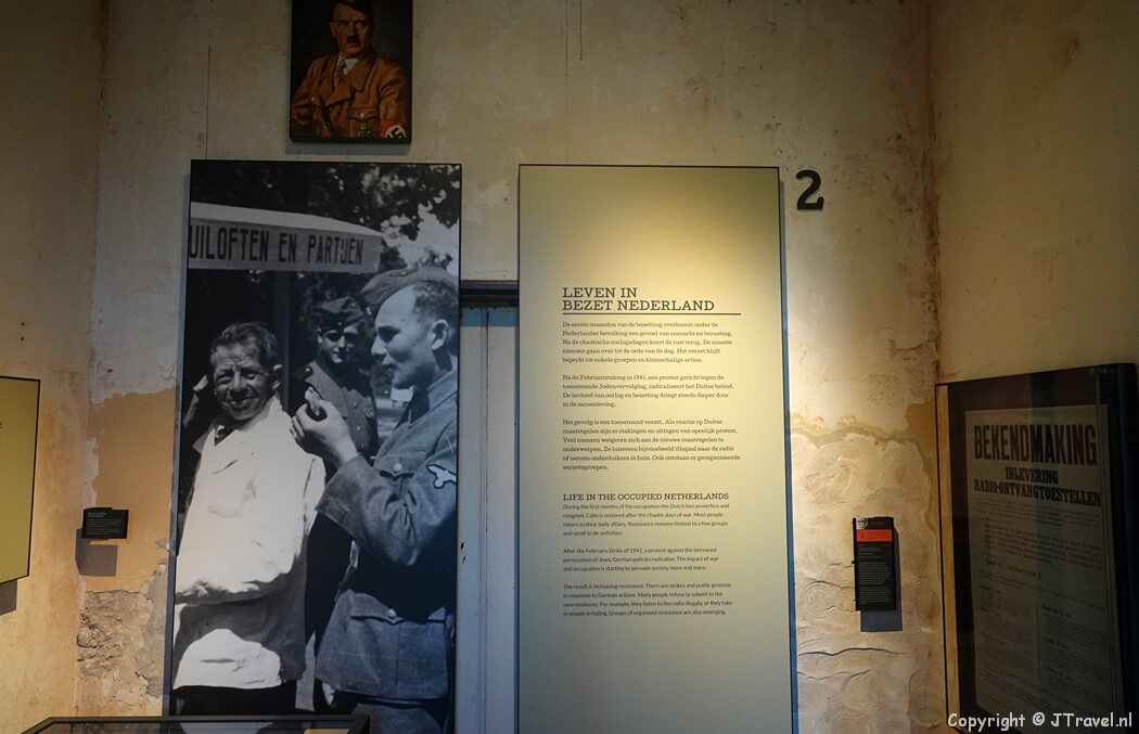 Een thema in het Nationaal Monument Oranjehotel in Den Haag