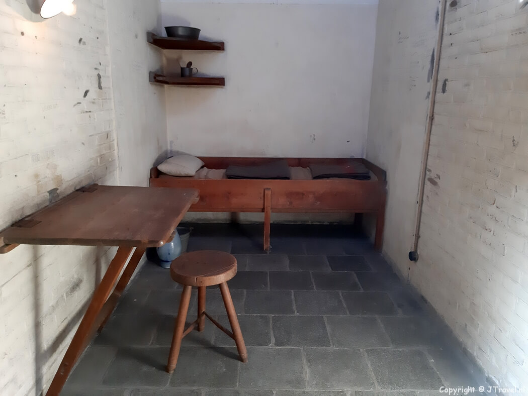 Dodencel 601 in het Nationaal Monument Oranjehotel in Den Haag