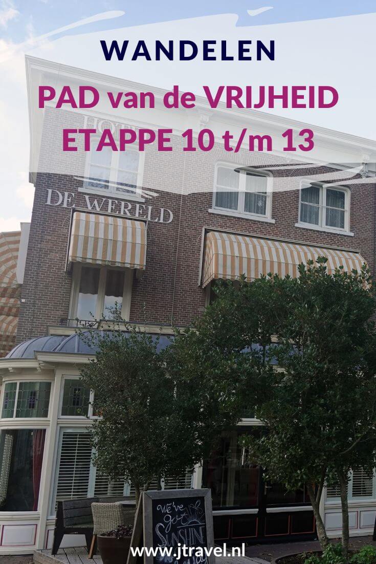 Een verslag van etappe 10 t/m 13 van het Pad van de Vrijheid. Deze laatste vier etappes lopen van Lunteren naar Wageningen. Mijn belevenissen en mijn route lees je in dit artikel. Loop je mee? #padvandevrijheid #tweedewereldoorlog #oorlogsmonument ##lunteren #veenendaal #rhenen #wageningen #wandelen #hiken #jtravel #jtravelblog