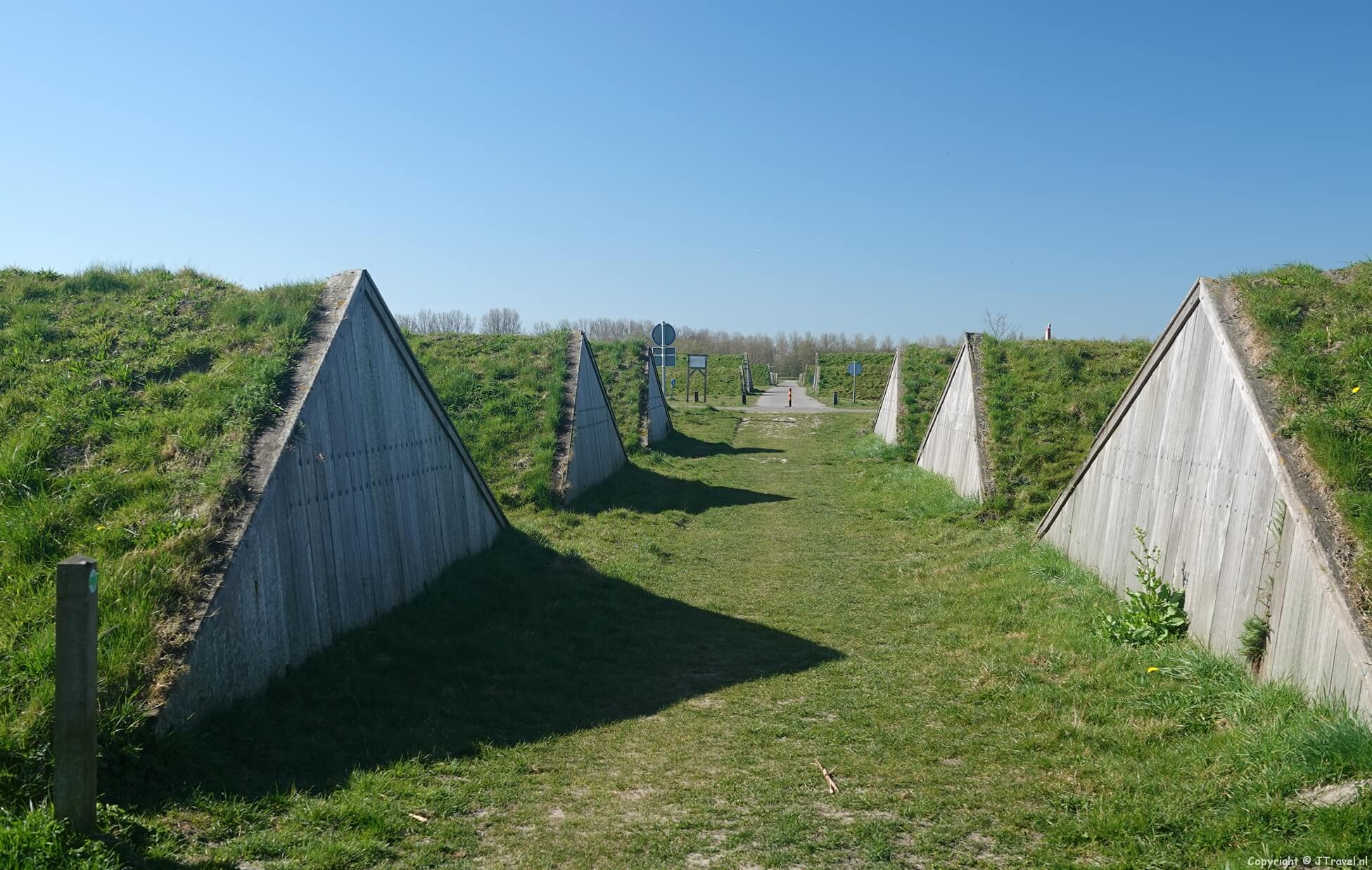 Foto's van de Geniedijkwandelroute in Hoofddorp