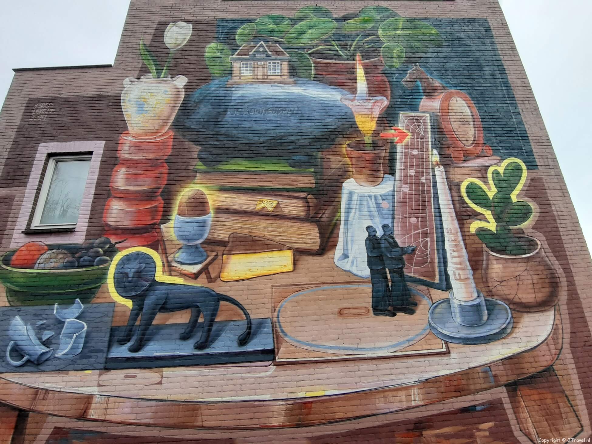 Foto's van mijn street art wandeling in Rotterdam-Beverwaard