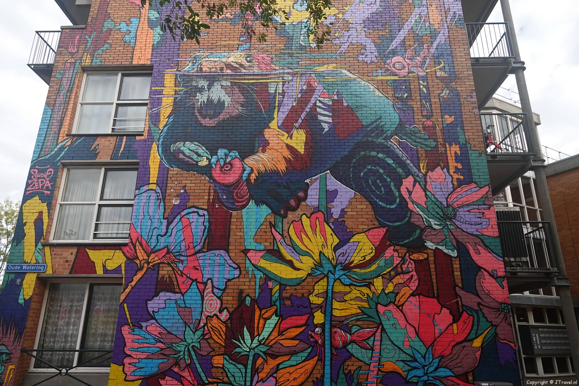 Mijn street art wandeling in de Rotterdamse wijk Beverwaard