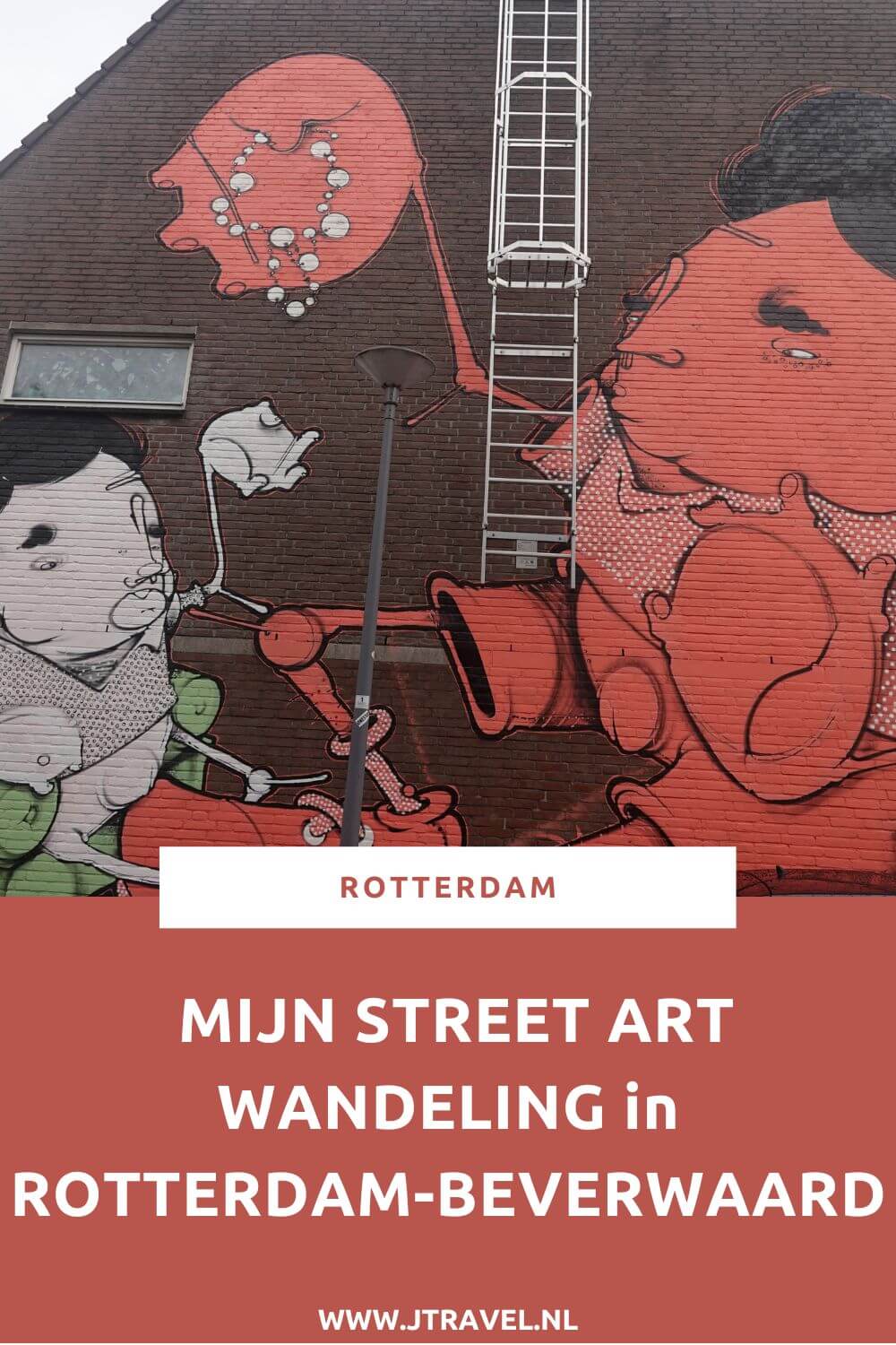 Ik maakte een wandeling langs de vele street art werken in de Rotterdamse wijk Beverwaard. In dit artikel lees je waar je de street art in de Rotterdamse wijk Beverwaard kunt vinden. #streetart #streetartrotterdam #rotterdam #jtravel #jtravelblog