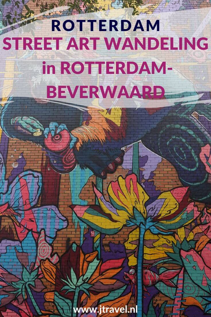 Ik maakte een wandeling langs de vele street art werken in de Rotterdamse wijk Beverwaard. In dit artikel lees je waar je de street art in de Rotterdamse wijk Beverwaard kunt vinden. #streetart #streetartrotterdam #rotterdam #jtravel #jtravelblog