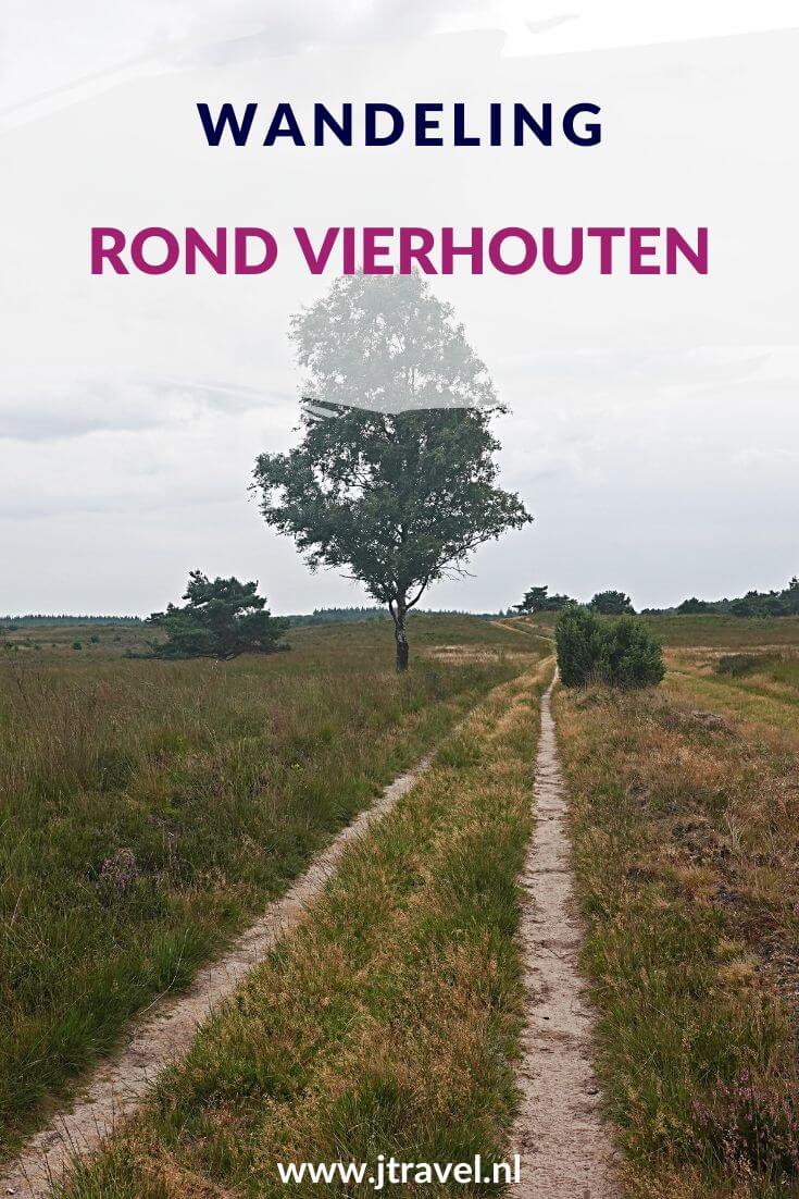 Ik maakte een wandeling rond Vierhouten vanuit het centrum van Vierhouten, door het Vierhouterbos naar Elspeet en via de Elspeetse Heide terug naar Vierhouten. Een mooie wandeling over de Veluwe door een oud bos en over uitgestrekte heidevelden. #wandelen #groenewissel #vierhouten #jtravelblog #jtravel