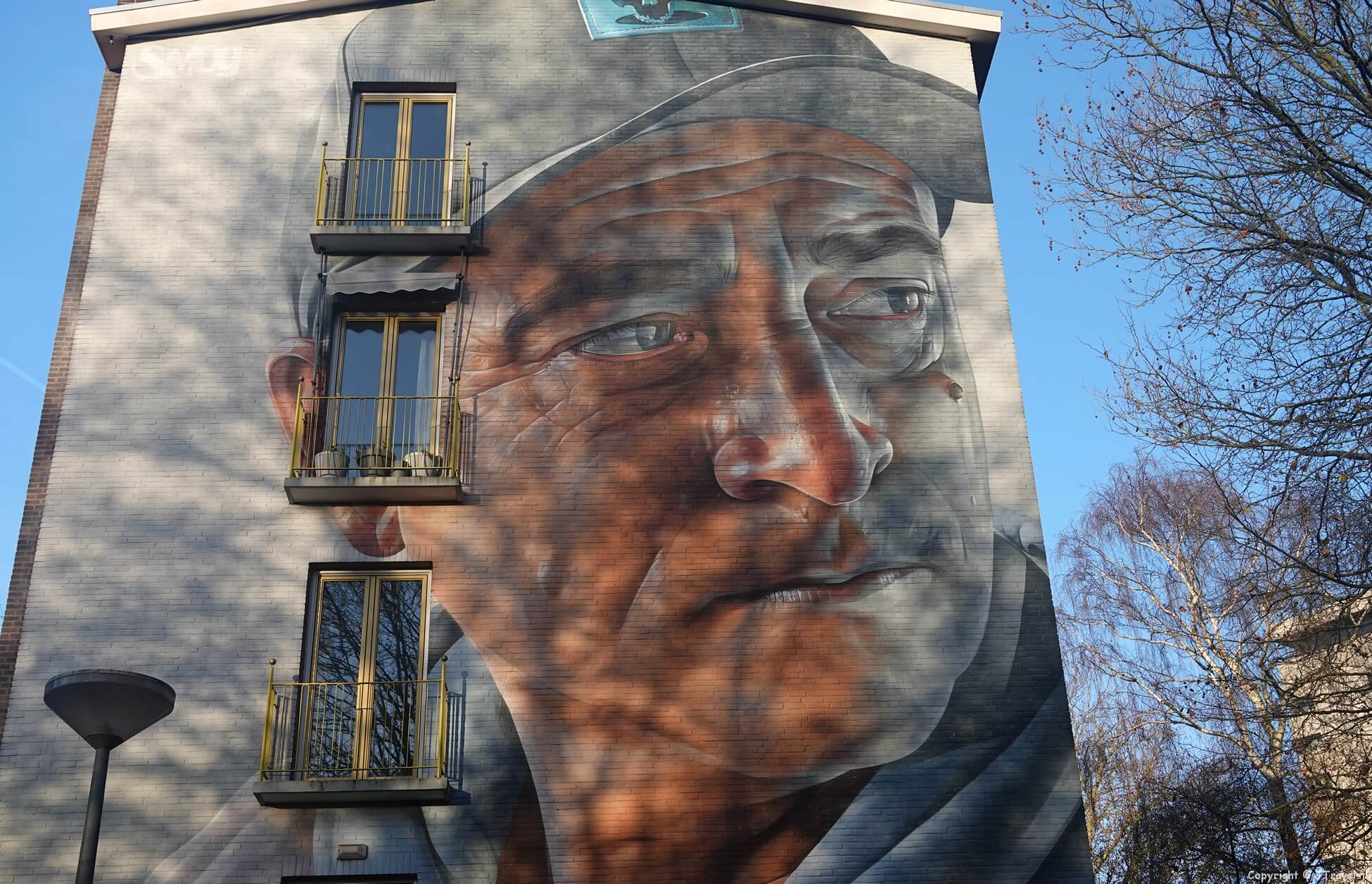 Foto's van mijn street art wandeling in de Amsterdamse wijk Oost