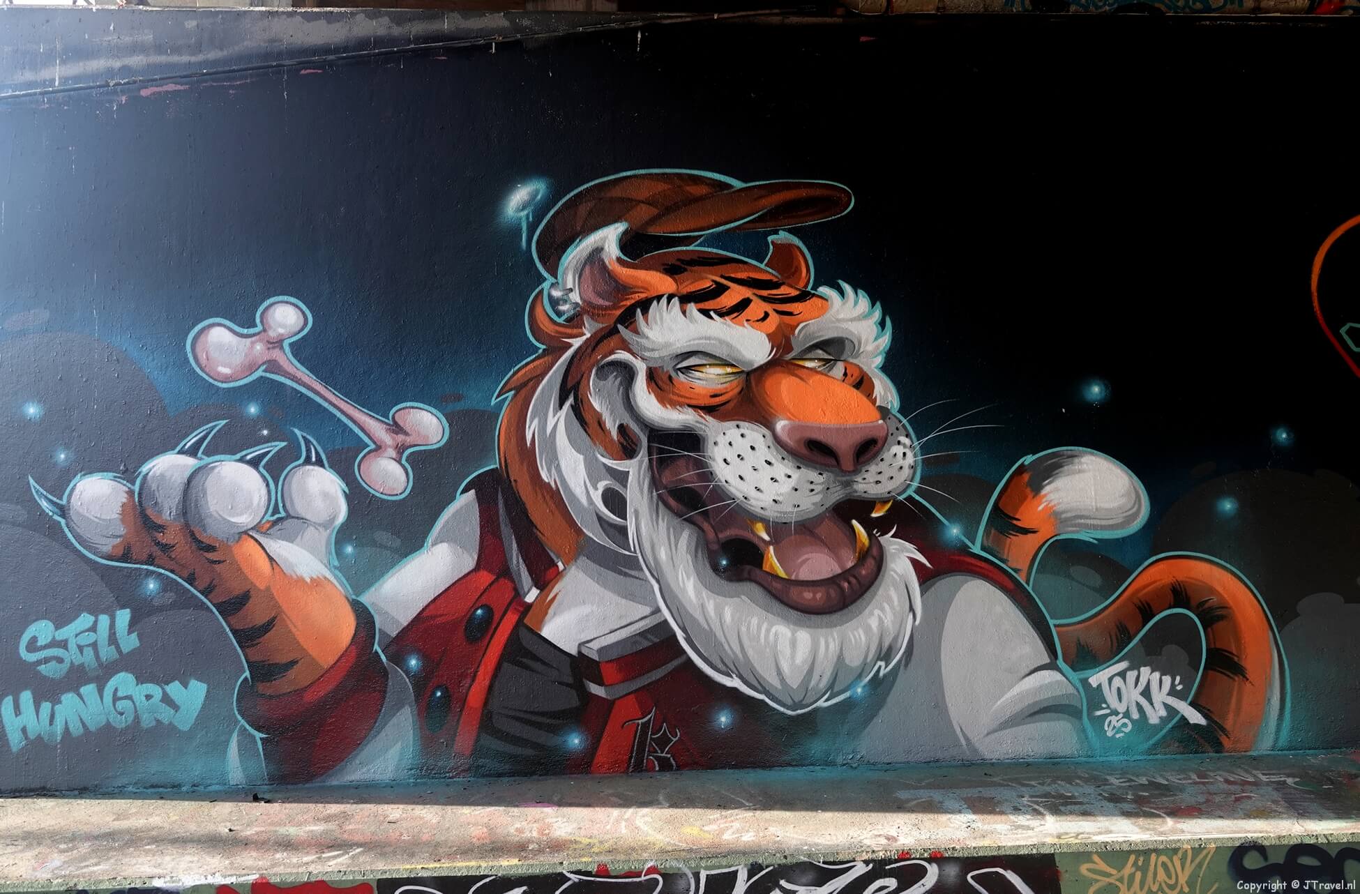 Mijn street art wandeling in de Amsterdamse wijk Oost
