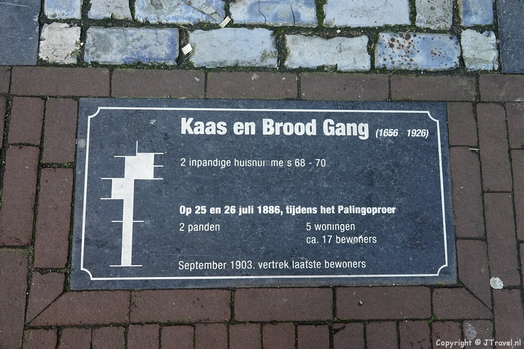 Kaas en Brood Gang tijdens mijn podwalk in de Jordaan in Amsterdam