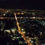 Bangkok bij night vanuit de Baiyoke toren in Bangkok<br/>Copyright © JTravel.nl Bangkok bij night vanuit de Baiyoke toren in Bangkok / Copyright © JTravel.nl