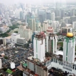 Uitzicht vanuit de Baiyoke toren over Bangkok<br/>Copyright © JTravel.nl Uitzicht vanuit de Baiyoke toren over Bangkok / Copyright © JTravel.nl