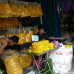 Bloemen op de Bloemenmarkt Pak Khlong Talat in Bangkok<br/>Copyright © JTravel.nl Bloemen de Bloemenmarkt Pak Khlong Talat in Bangkok / Copyright © JTravel.nl