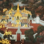 Muurschilderingen in de Wat Phra Kaew in Bangkok<br/>Copyright © JTravel.nl Muurschilderingen in de Wat Phra Kaew in Bangkok / Copyright © JTravel.nl