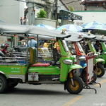 Tuk-tuks in Bangkok Tuk-tuks in Bangkok