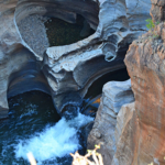 Bourke's Luck Potholes aan de Panoramaroute<br/>Copyright © JTravel.nl Bourke's Luck Potholes aan de Panoramaroute / Copyright © JTravel.nl