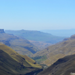Uitzicht vanaf de Sani Pass<br/>Copyright © JTravel.nl Uitzicht vanaf de Sani Pass / Copyright © JTravel.nl