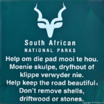 Informatiebord van de SAN in het Tsitsikamma National Park<br/>Copyright © JTravel.nl Informatiebord van de SAN in het Tsitsikamma National Park / Copyright © JTravel.nl