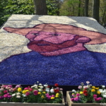 Bloemenmozaiek van Vincent van Gogh<br/>Copyright © JTravel.nl Bloemenmozaiek van Vincent van Gogh / Copyright © JTravel.nl