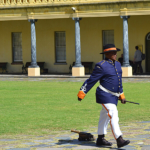 Het kanon wordt in orde gemaakt in Kasteel de Goede Hoop in Kaapstad<br/>Copyright © JTravel.nl Het kanon is in orde gemaakt in Kasteel de Goede Hoop in Kaapstad / Copyright © JTravel.nl